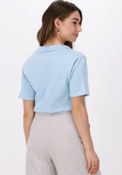 ESMÉ STUDIOS e esmé studios top mae 2/4 loose polo blouse knit><noscript><img width=