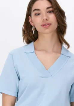 ESMÉ STUDIOS e esmé studios top mae 2/4 loose polo blouse knit><noscript><img width=