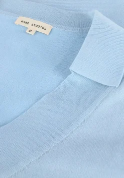 ESMÉ STUDIOS e esmé studios top mae 2/4 loose polo blouse knit><noscript><img width=