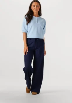 lichtblauwe fabienne chapot trui pascal sweater