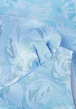 lichtblauwe freebird mini jurk dania flower