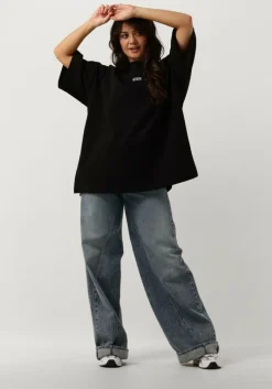 lichtblauwe gestuz wide jeans kailygz hw wide jeans