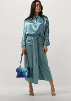 lichtblauwe greek archaic kori blouses 150072