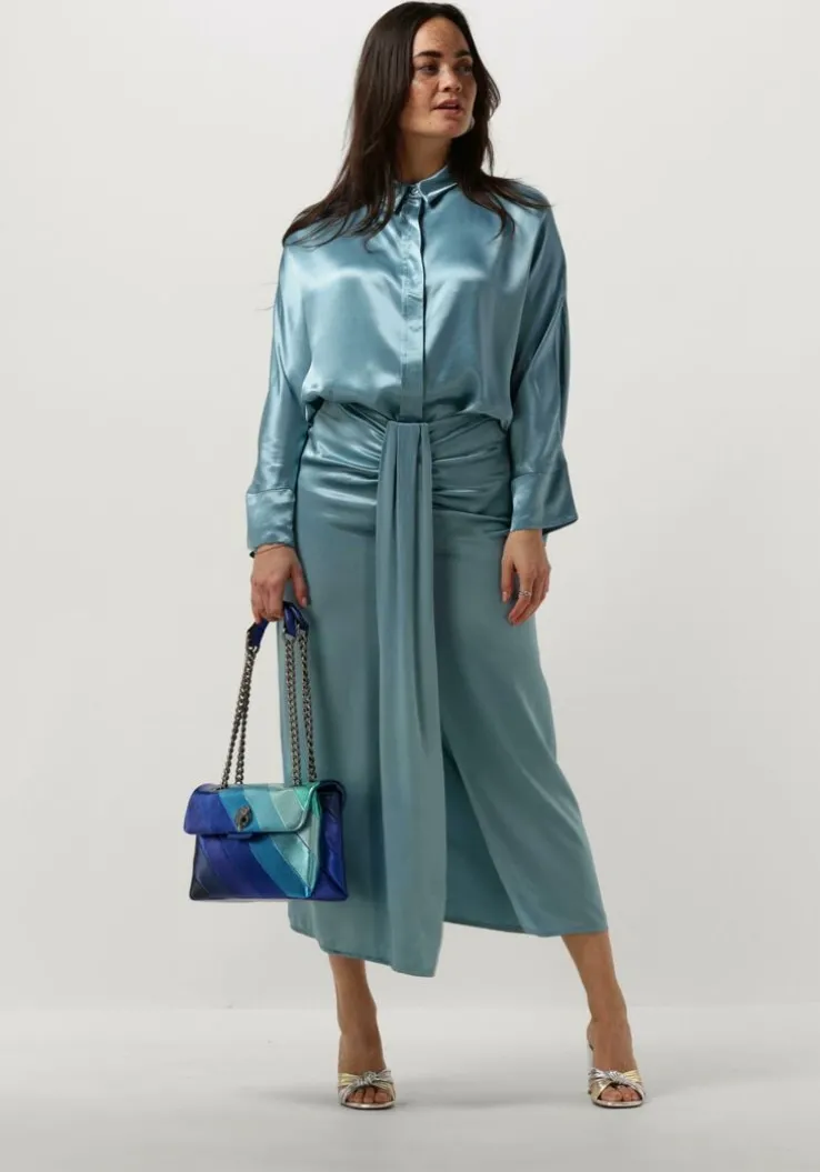 lichtblauwe greek archaic kori blouses 150072