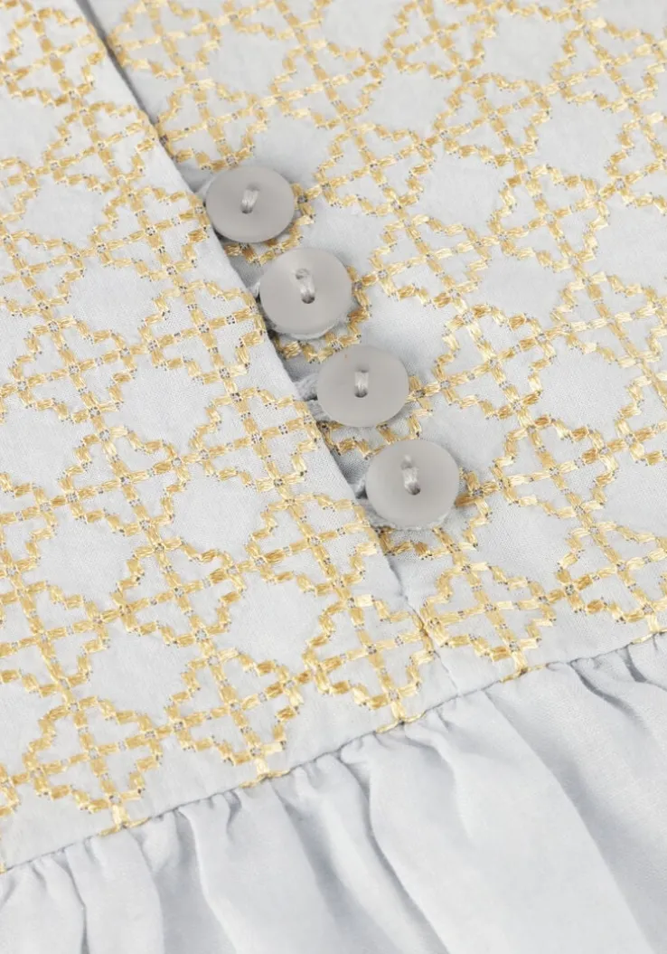 lichtblauwe greek archaic kori blouses 440645