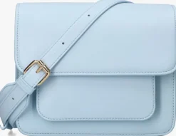 lichtblauwe hvisk schoudertas cayman pocket