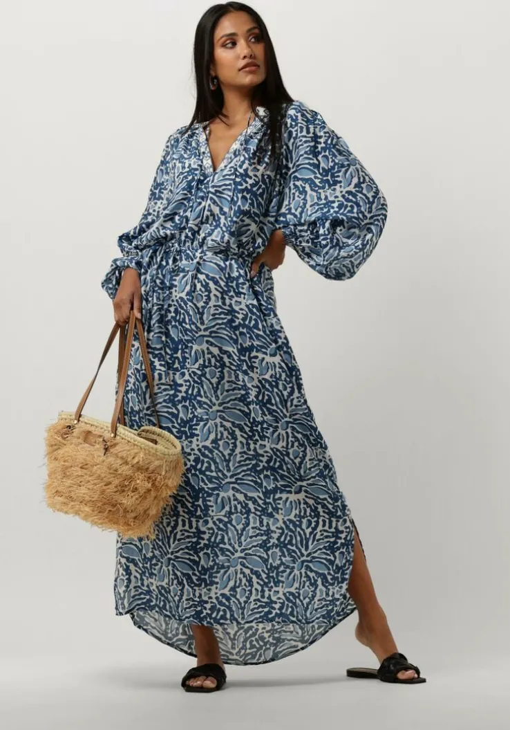 lichtblauwe ibana maxi jurk darcelle