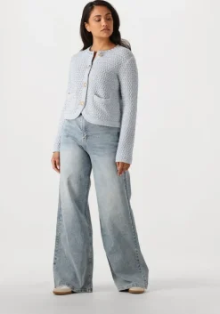 lichtblauwe janice straight leg jeans mason