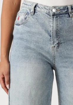 lichtblauwe janice straight leg jeans mason