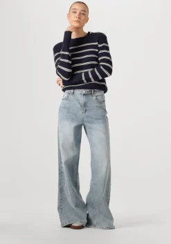 lichtblauwe janice straight leg jeans mason