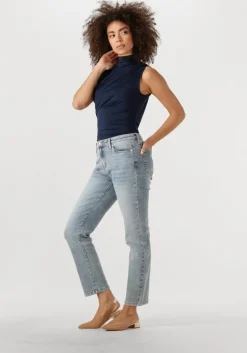 lichtblauwe janice straight leg jeans cooper
