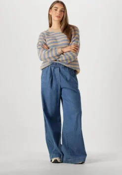 lichtblauwe lollys laundry trui binall jumper ls