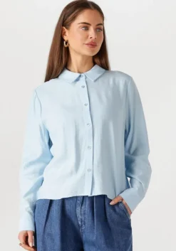 lichtblauwe modström blouses hudgesmd shirt