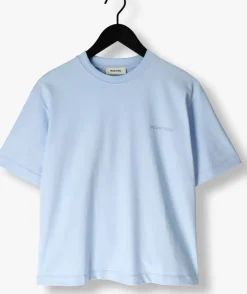 lichtblauwe modström t-shirt takodamd t-shirt