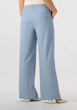 lichtblauwe moves wijde broek andriana pants 2737