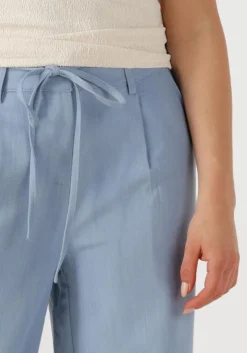 lichtblauwe moves wijde broek andriana pants 2737
