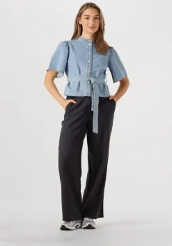 lichtblauwe msch copenhagen blouses mschingrid lis 2 4 shirt