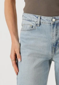 lichtblauwe my essential wardrobe straight leg jeans dallasmw 139 high straight y