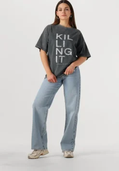 lichtblauwe my essential wardrobe wide jeans 35 the louis 139 high wide y