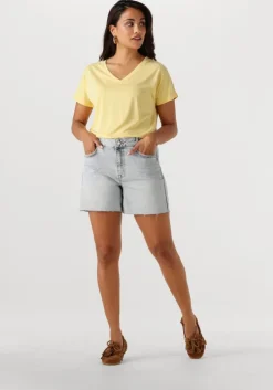 lichtblauwe my essential wardrobe broeken lucymy 139 shorts