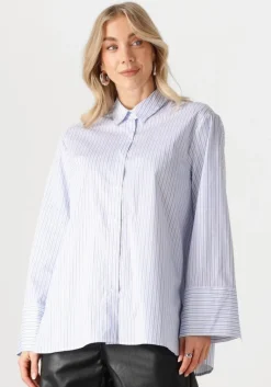 NEO NOIR e blouses dita mini stripe shirt>DAMES Blouses