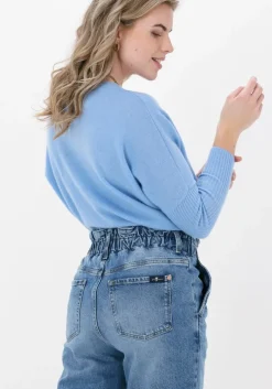 lichtblauwe not shy trui faustine