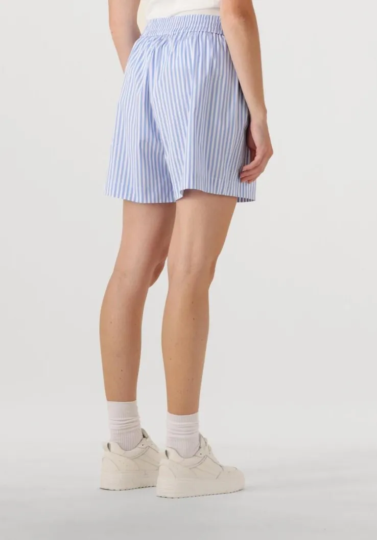 lichtblauwe notre-v korte broek nv-freja