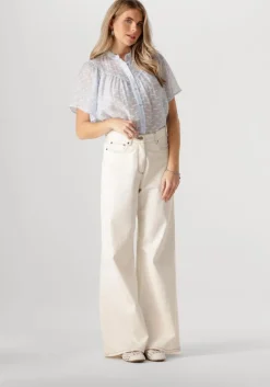 lichtblauwe nukus blouses bianca blouse