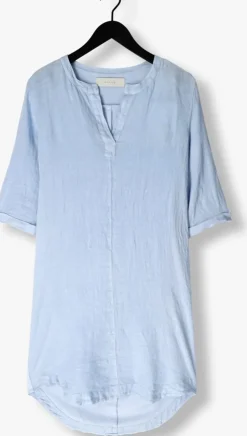 lichtblauwe nukus midi jurk kate dress