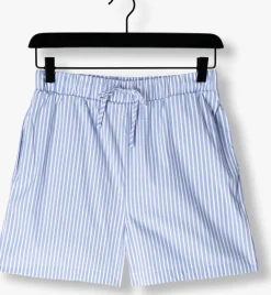 lichtblauwe object korte broek objtutta mw re shorts div