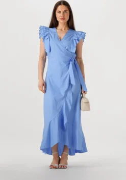 OBJECT e maxi jurk objhope papaya s/s wrap dress><noscript><img width=