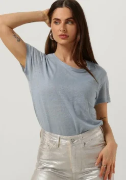 SECOND FEMALE e t-shirt peony o-neck tee>DAMES Tops & T-Shirts