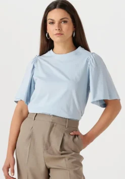 SELECTED FEMME e t-shirt slfpenelope 2/4 ruffle tee>DAMES Tops & T-Shirts