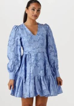 SELECTED FEMME e mini jurk slfcalli-sadie ls short v-neck dress ff>DAMES Jurken