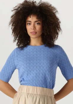 SELECTED FEMME e top slfhelen 2/4 knit boat neck>DAMES Tops & T-Shirts