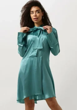 lichtblauwe semicouture mini jurk maya dress