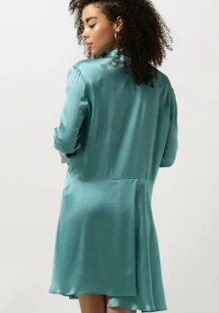 lichtblauwe semicouture mini jurk maya dress