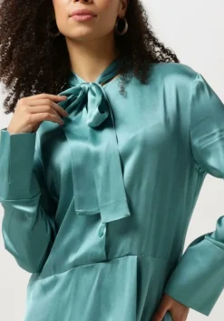 lichtblauwe semicouture mini jurk maya dress