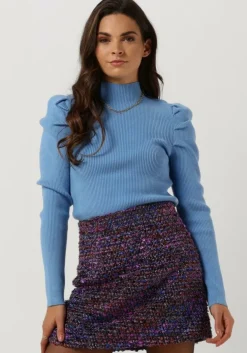 lichtblauwe silvian heach trui sweater hamu