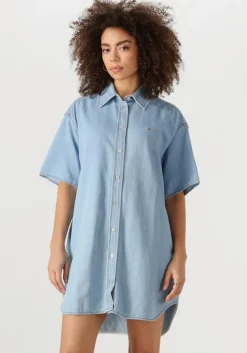 TOMMY JEANS e mini jurk ss shirt dress ext>DAMES Jurken