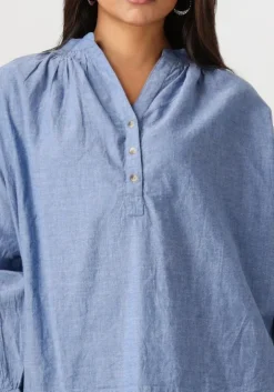 lichtblauwe vanessa bruno blouses nipoa