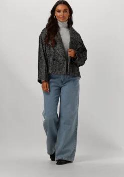 lichtgrijze another label trui milla knitted pull