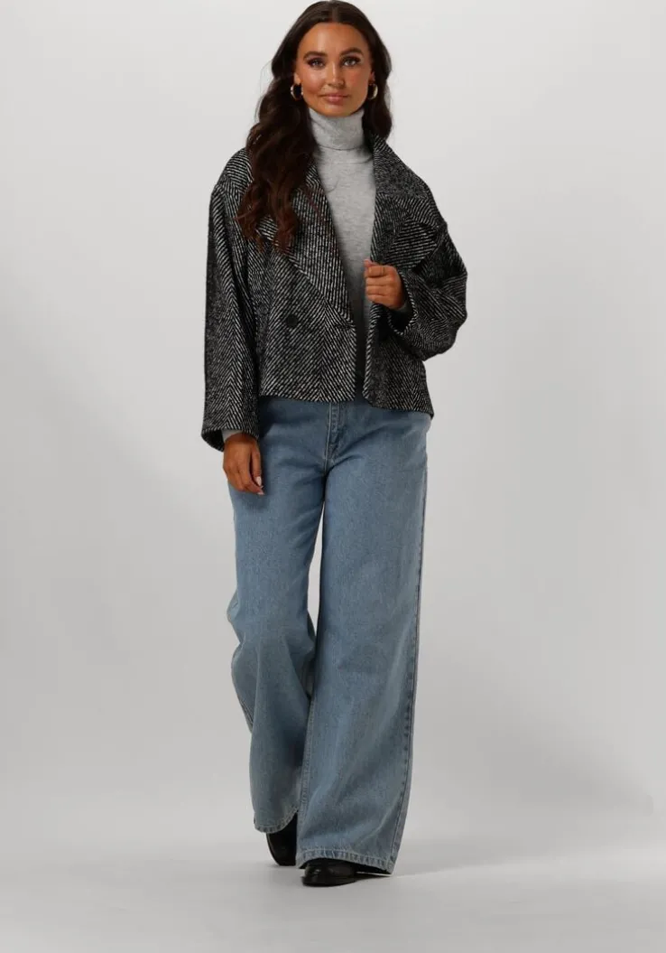 lichtgrijze another label trui milla knitted pull