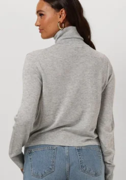 lichtgrijze another label trui milla knitted pull