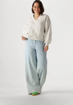 BY-BAR lichtgrijze sweater momo sweater><noscript><img width=