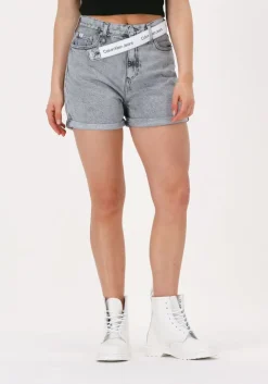 lichtgrijze calvin klein shorts mom short