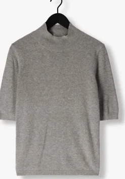 CIRCLE OF TRUST lichtgrijze tops & t-shirts jackie top><noscript><img width=