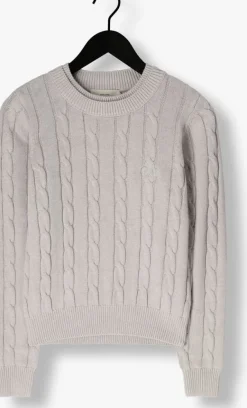COPENHAGEN MUSE lichtgrijze trui cmkotom-pullover><noscript><img width=