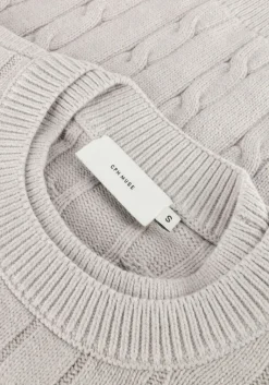 COPENHAGEN MUSE lichtgrijze trui cmkotom-pullover><noscript><img width=