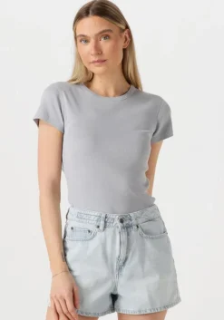 DRYKORN lichtgrijze t-shirt koale>DAMES Tops & T-Shirts